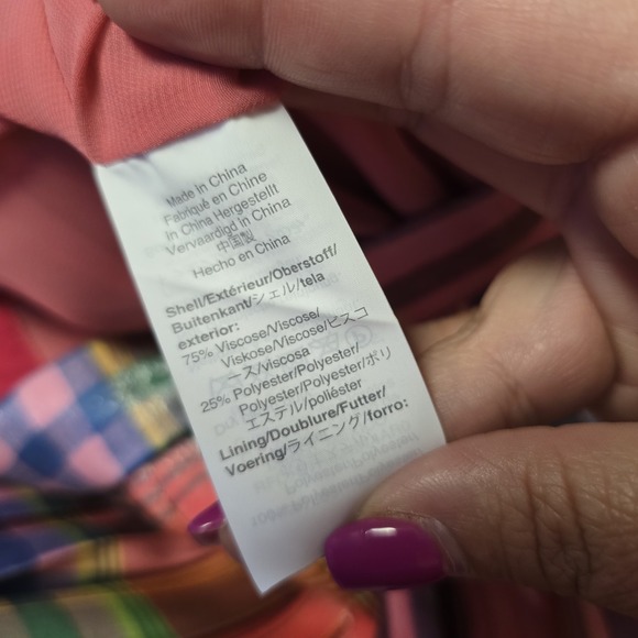 J.Crew Women's Metallic Shimmering Plaid Pleated Midi Skirt Multicolor Sz 10 NWT - Picture 10 of 10